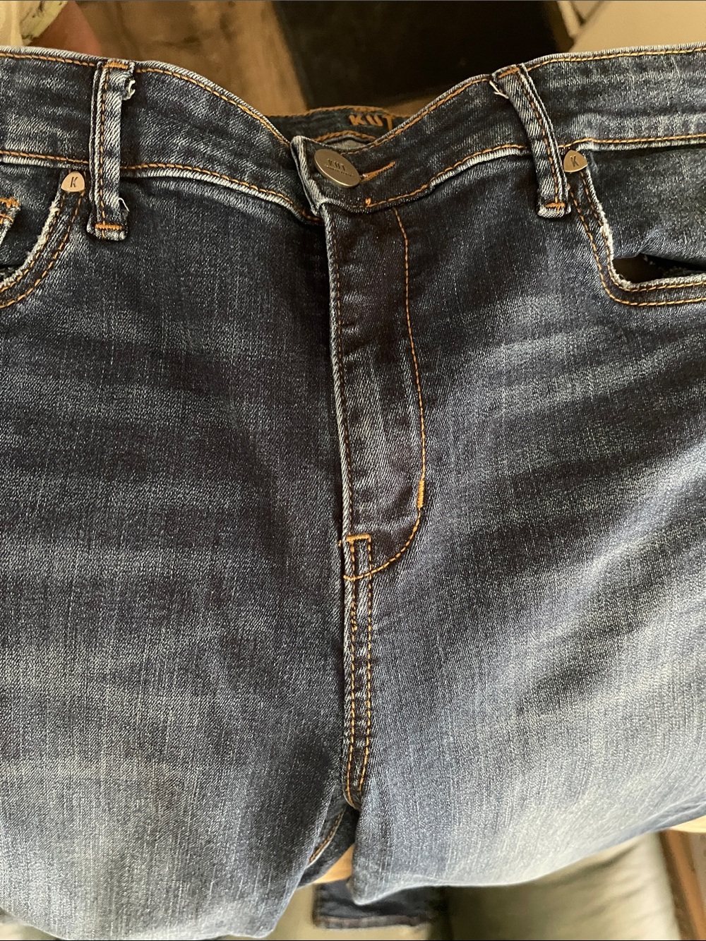 Kut from the Kloth Dark Blue Skinny Jeans